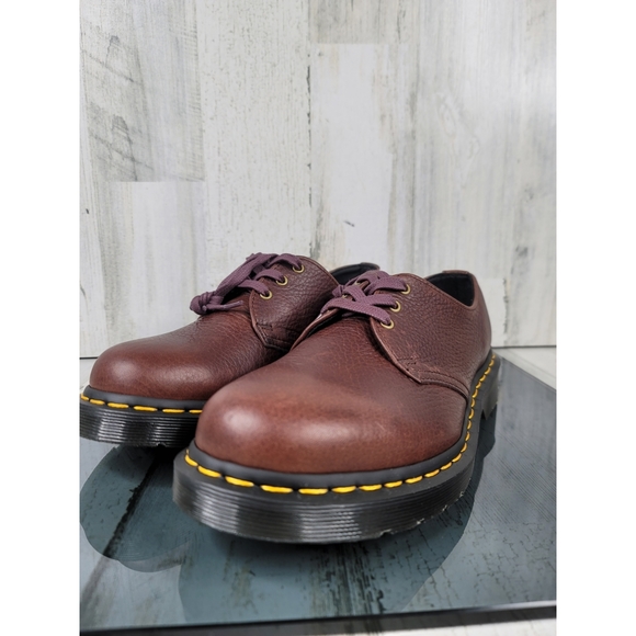 Dr. Martens 1461 Tumbled Cask Ambassador Leather Oxford Dress Shoes Men\'s Size 6